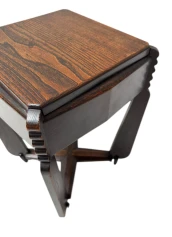 Art Deco Amsterdamse School Side Table by Architect Christiaan Bartels, 1920s
